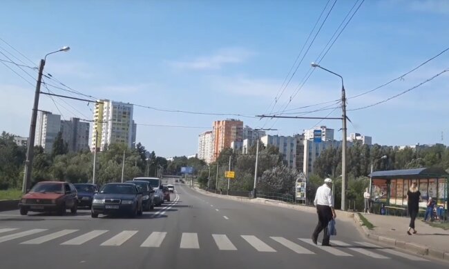 дороги Харькова, скриншот из видео