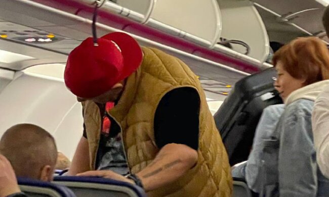 Потап полетів до Іспанії, скріншот: Telegram