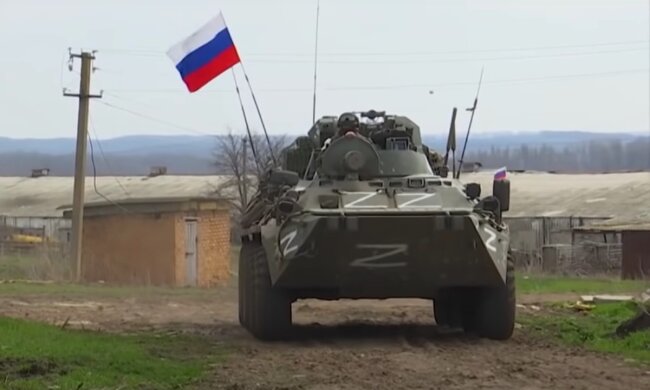 Российские оккупанты. Фото: скрин youtube