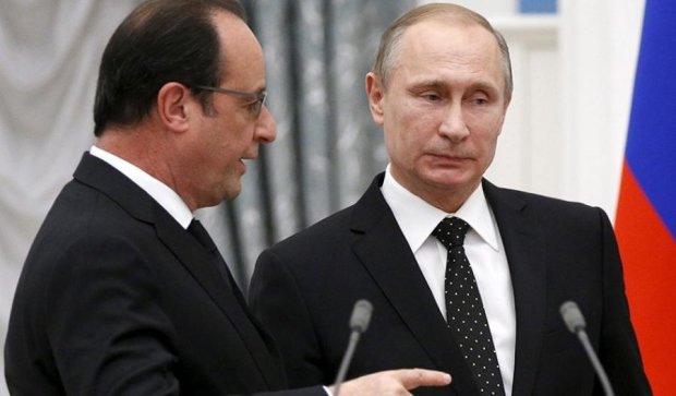 Олланд: не знаю, хочу ли видеть Путина
