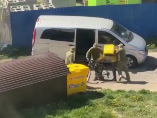 Мобілізація в Україні, ТЦК / кадр з відео