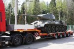 В Беларусь пытались на прицепе провезти танк