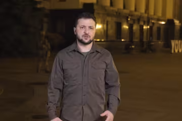 Володимир Зеленський, скріншот з відео