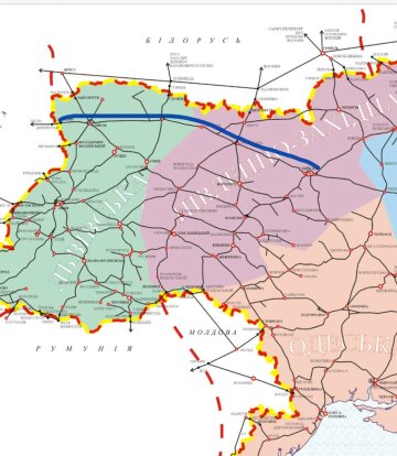 Мапа від Сергія "Флеша" Бескрестнова: фото Telegram