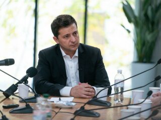 Зеленский во время пресс-марафона