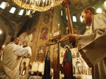 Церковний обряд під час Святого Пасхального Тридіуму