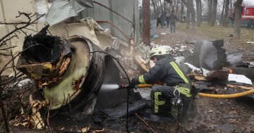 Пошкоджений собор святого Миколая Чудотворця УГКЦ у Харкові