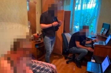 Затримка зрадника. Фото: скриншот з відео СБУ
