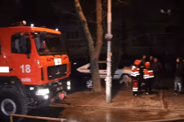 Пожежна бригада, скрін відео