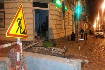 Вибух банкомату розбудив Львів
