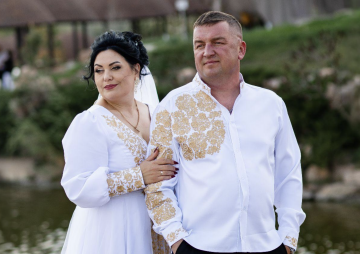 Володимир Подолян із дружиною