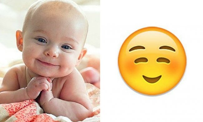 Дитяча міміка в смайликах (фото)
