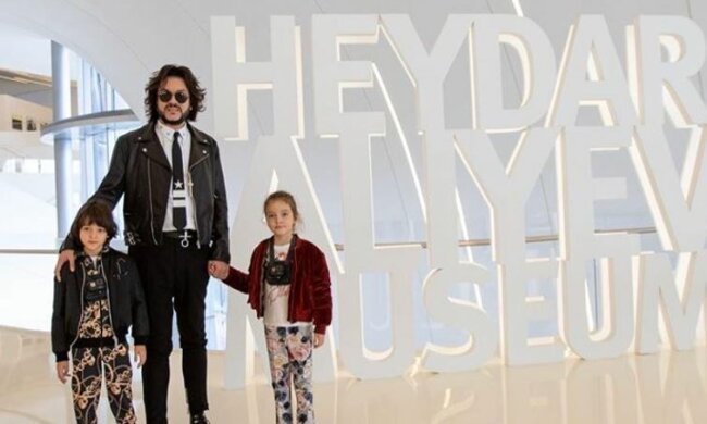 Філіп Кіркоров з дітьми, фото Instagram