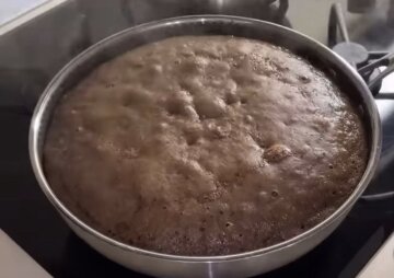 Шоколадний пиріг без випічки: фото скрін рецепту