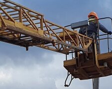 Аварийное отключение света в Киеве