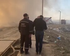 ліквідація пожежі, скріншот з відео