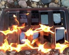 Заради експерименту відеоблогер спалив усю лінійку iPhone
