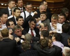 Слина, соплі, кров: нардепи влаштували "радикальне" мочилово в прямому ефірі