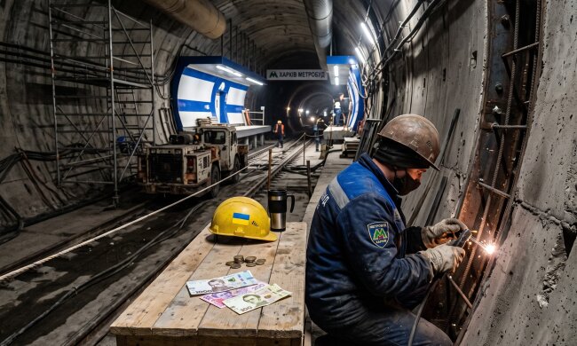 харків метро будівництво станція тунель