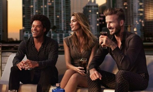 Как Дэвид Бекхем виски рекламировал