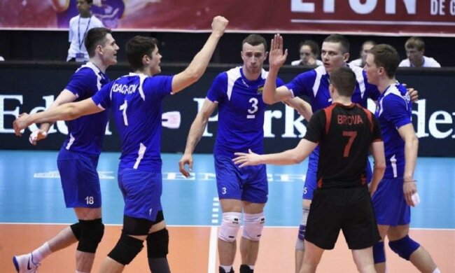 Збірна України з волейболу виграла перший матч Євроліги