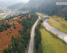 Українське село з висоти пташиного польоту зачаровує мережу: "Дивовижне Закарпаття"