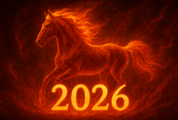 Новый 2026 год, Красная Лошадь, изображение: Знай.ua