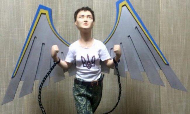 В ПАСЕ передали скульптуру Надежды Савченко