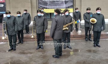 Церемонія прощання із загиблими, фото з Дніпро оперативний