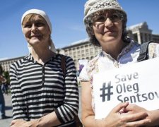 #FreeOlegSentsov: в Києві пройшла акція на підтримку політв'язнів