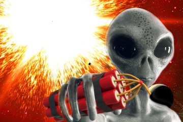 Боеголовка Нибиру: пришельцы над США провели вооруженные испытания - ради спасения Зоны 51