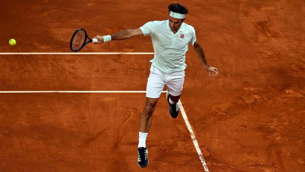Федерер "избил" в Мадриде парня Свитолиной: видео