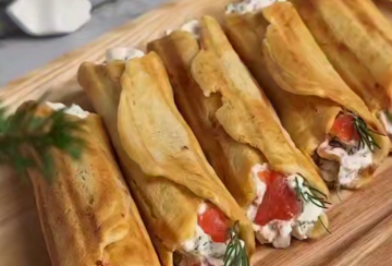 Сирні трубочки з рибою, кадр з відео