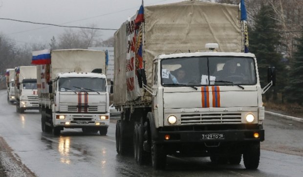 Более ста грузовиков  гумконвоя поехали на Донбасс