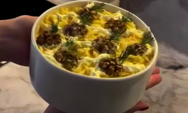 Гавайский салат, кадр из видео