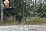 У Харкові "зайці" Кернеса косять траву під снігом: "А нам все равно"