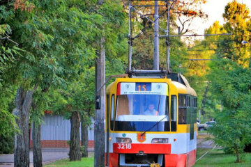 Одеський трамвай на маршруті