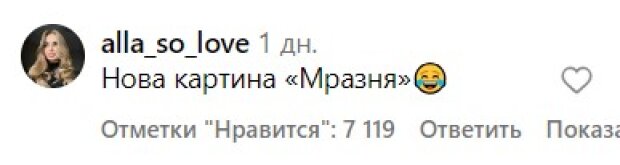 Українці хейтять Соню Морозюк. Фото скріншот з Instagram