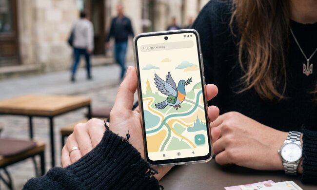 соцмережа птах месенджер смартфон