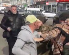 мобилизация в Полтаве \ кадр с видео