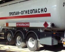 На окупований Донбас намагалися завезти 6,5 тис літрів пропан-бутану