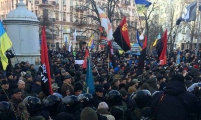 "Блокадное вече": копы задержали лидера ОУН