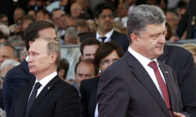 Путин не дождался поздравления от Порошенко
