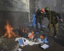 "Чорну бухгалтерію" регіоналів вкрали під час пожежі 