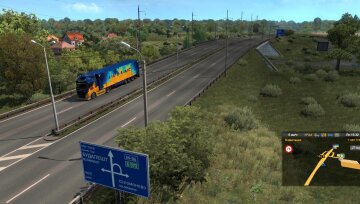 Euro Truck Simulator 2 ukraine, скриншот: YouTube