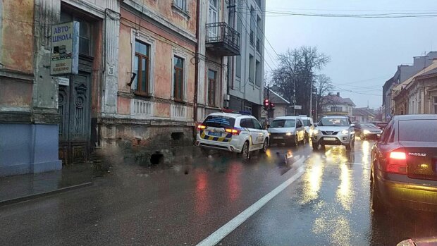 Авария в Ужгороде, фото: Карпатский обьектив