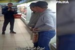 У луцькому магазині клієнт влаштував сварку зі своїм відображенням