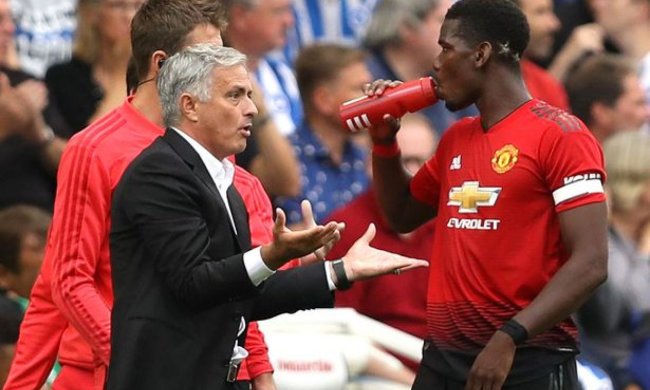 У Манчестер Юнайтед стався розкол через скандал Моурінью і Погба