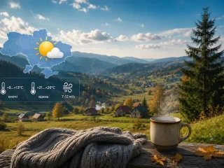 Похолодання в Україні 13 серпня
