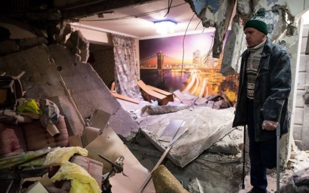 Терористи рознесли житловий будинок в Авдіївці
